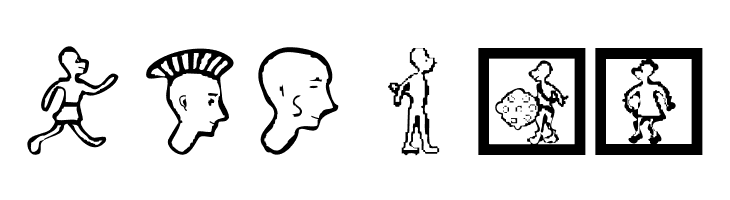 PhaistosFingers  Free Fonts Download