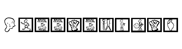 PhaistosFingers  Free Fonts Download