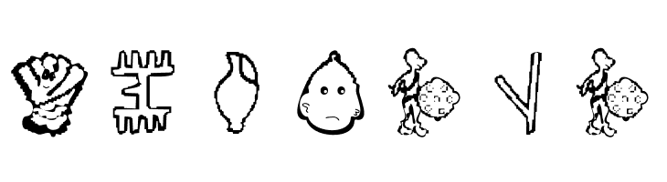 PhaistosFingers  Free Fonts Download