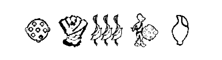 PhaistosFingers  Free Fonts Download