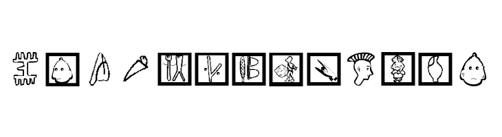 PhaistosFingers  Free Fonts Download