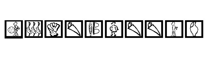 PhaistosFingers  Free Fonts Download