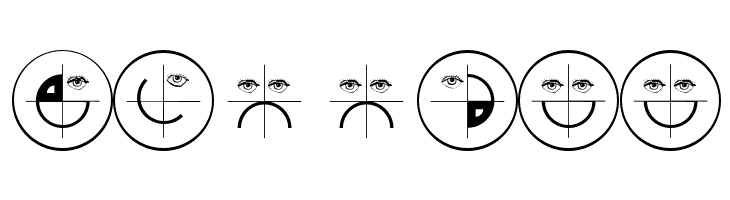 SchiessScheibeUndAuge  Free Fonts Download