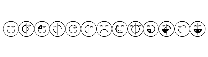 SchiessScheibeUndAuge  Free Fonts Download