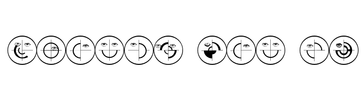 SchiessScheibeUndAuge  Free Fonts Download