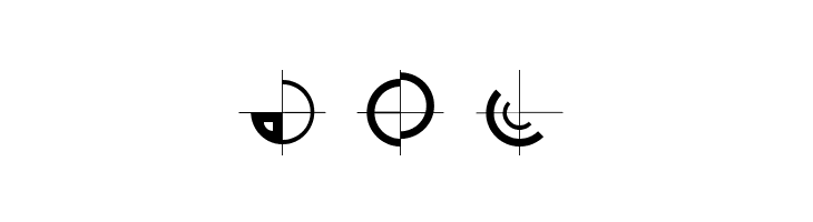 GeometricGlyphs  Free Fonts Download