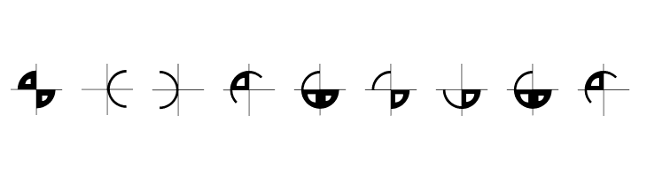 GeometricGlyphs  Free Fonts Download