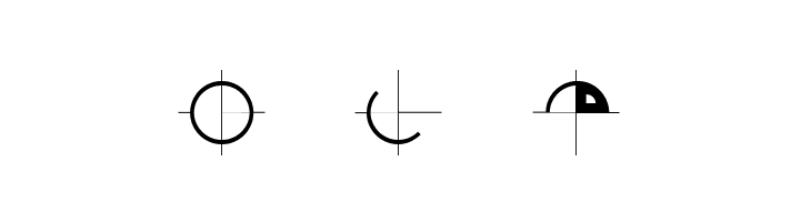 GeometricGlyphs  Free Fonts Download