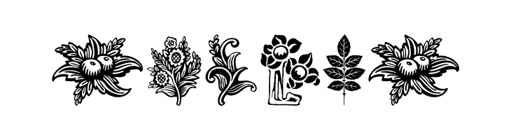 PlantenNBlomen  Free Fonts Download