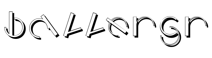 LogomatiqueShadow  Free Fonts Download