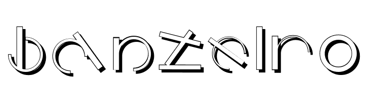 LogomatiqueShadow  Free Fonts Download