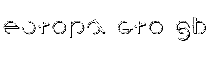 LogomatiqueShadow  Free Fonts Download