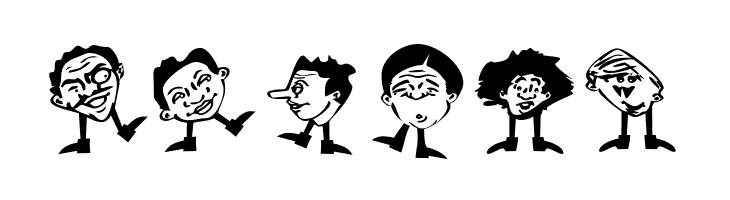 HeadfeetersPartialDisturbed  Free Fonts Download