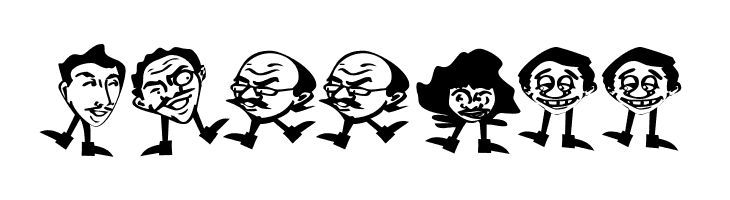 HeadfeetersPartialDisturbed  Free Fonts Download