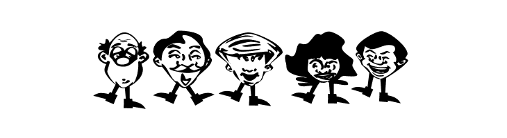 HeadfeetersPartialDisturbed  Free Fonts Download