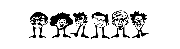 HeadfeetersPartialDisturbed  Free Fonts Download