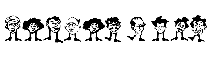 HeadfeetersPartialDisturbed  Free Fonts Download