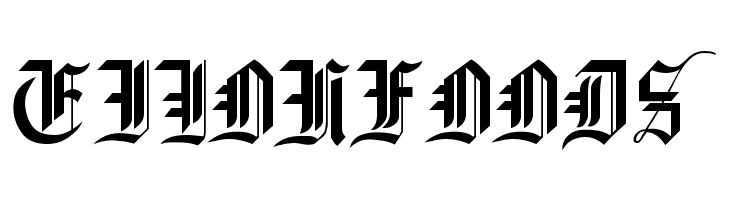 Gothic-Straight-Faced--16th-c-  Free Fonts Download