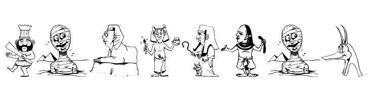 EgyptMythOne  Free Fonts Download