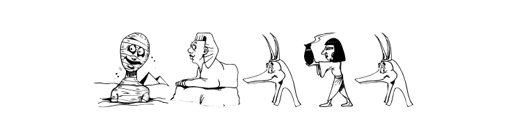 EgyptMythOne  Free Fonts Download