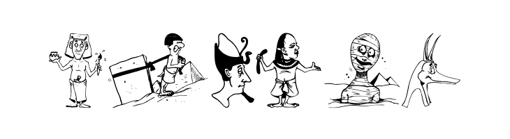 EgyptMythOne  Free Fonts Download