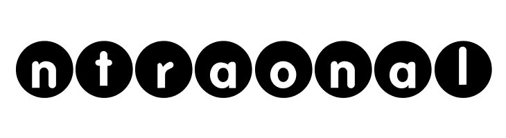 FolksCircleNegative  Free Fonts Download