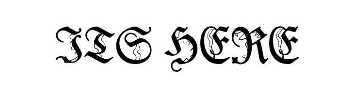 IronFraktur  Free Fonts Download