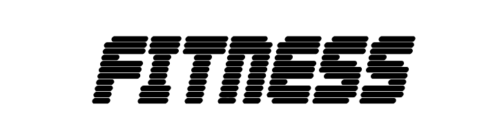 FITNESS Abduction2000 Font