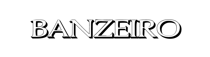 Jhunwest 3D  Free Fonts Download