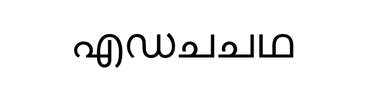 Keralax - Malayalam  Free Fonts Download