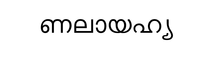 Keralax - Malayalam  Free Fonts Download