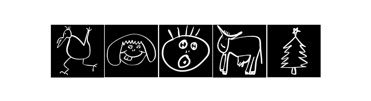 ChildrenDingbats  Free Fonts Download