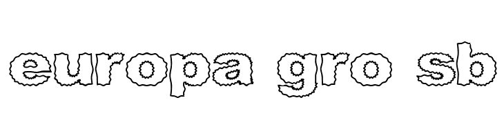 Roughhewn Outline  Free Fonts Download