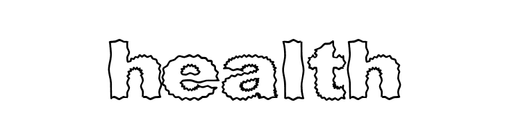 Roughhewn Outline  Free Fonts Download