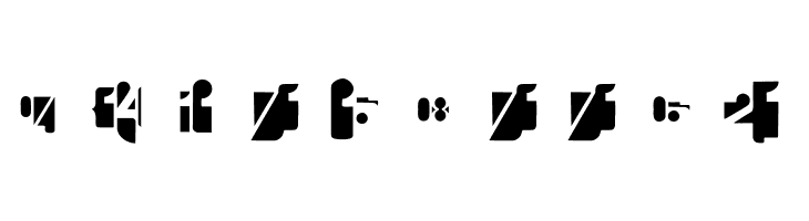 CalendarDigits  Free Fonts Download