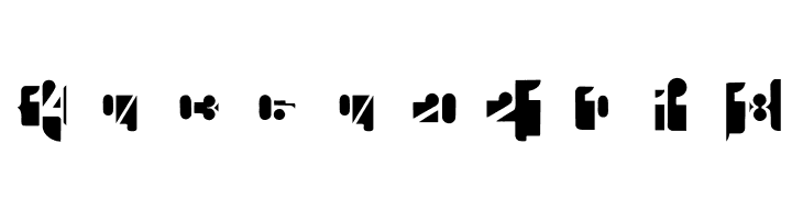 CalendarDigits  Free Fonts Download