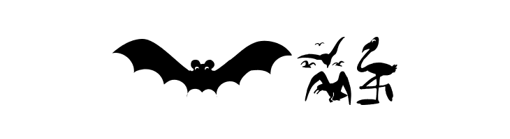 AnimalShadows  Free Fonts Download