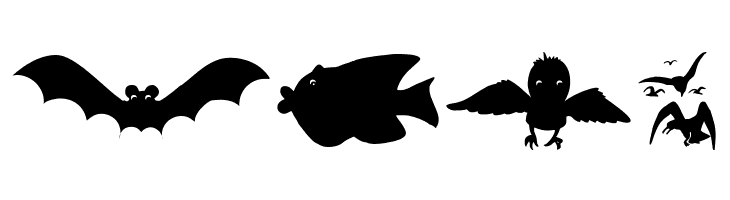 AnimalShadows  Free Fonts Download