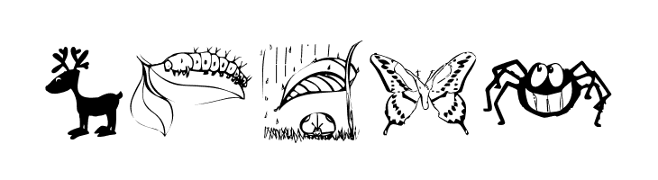 AnimalShadows  Free Fonts Download