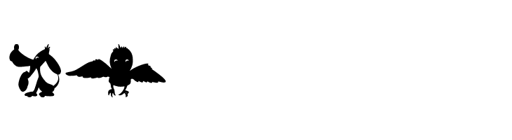 AnimalShadows  Free Fonts Download