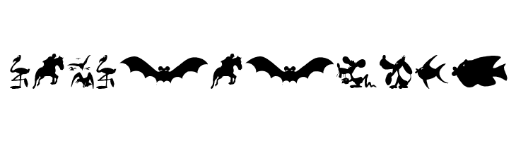 AnimalShadows  Free Fonts Download