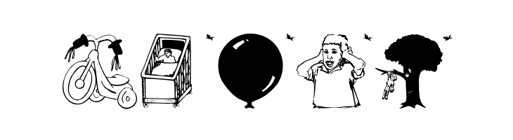 KidsDrawingsTwo  Free Fonts Download