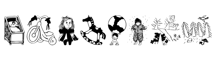 KidsDrawingsTwo  Free Fonts Download