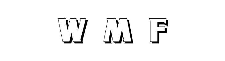 Tobago Poster Shadow  Free Fonts Download