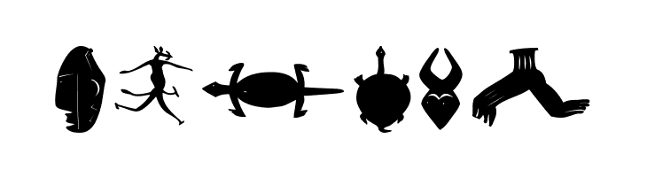 CavePeople-Painting  Free Fonts Download