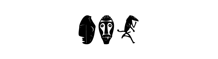 CavePeople-Painting  Free Fonts Download