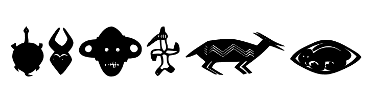 CavePeople-Painting  Free Fonts Download