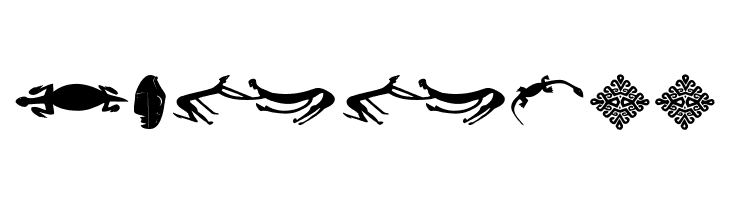 CavePeople-Painting  Free Fonts Download