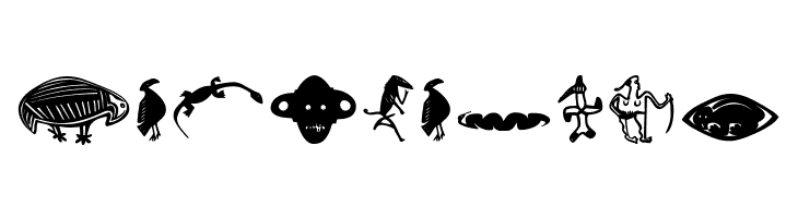 CavePeople-Painting  Free Fonts Download