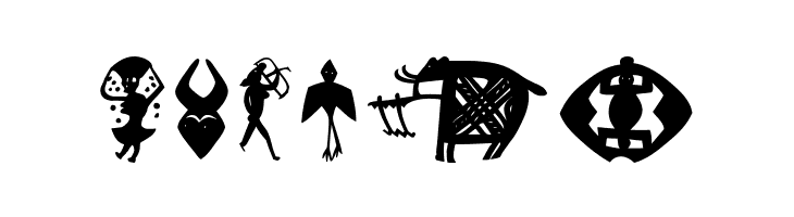 CavePeople-Painting  Free Fonts Download